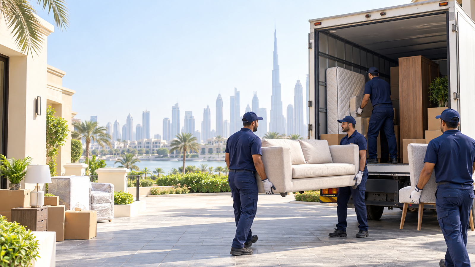 Office and commercial furniture removal service in Dubai
